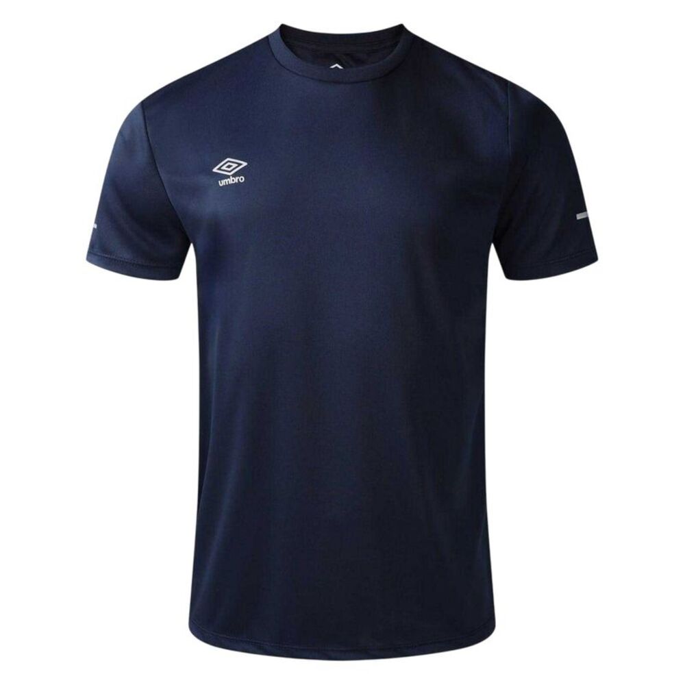 Umbro Mens Crew Neck Athletic T-Shirt / Dark Navy